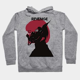 revenge human robot design Hoodie